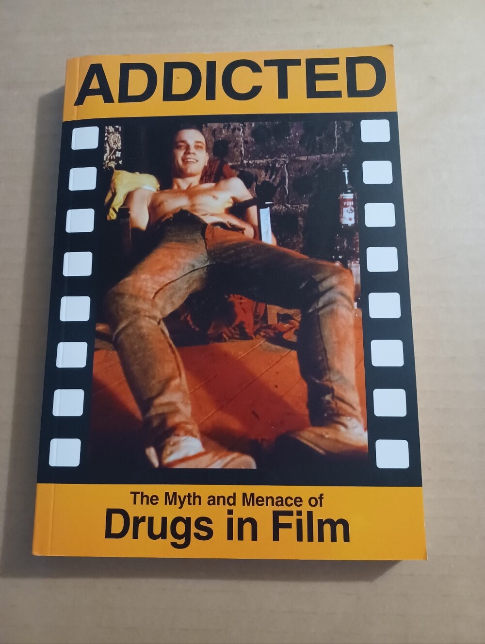 Addicted Myth and Menace of Drugs in Film Softcover Book Jack Stevenson